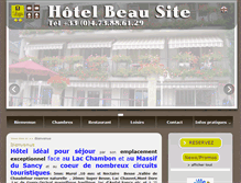 Tablet Screenshot of beau-site.com